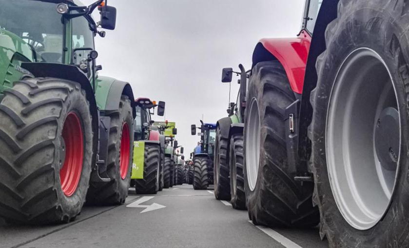 Зърнопроизводители от Дупница протестираха на АМ „Струма”