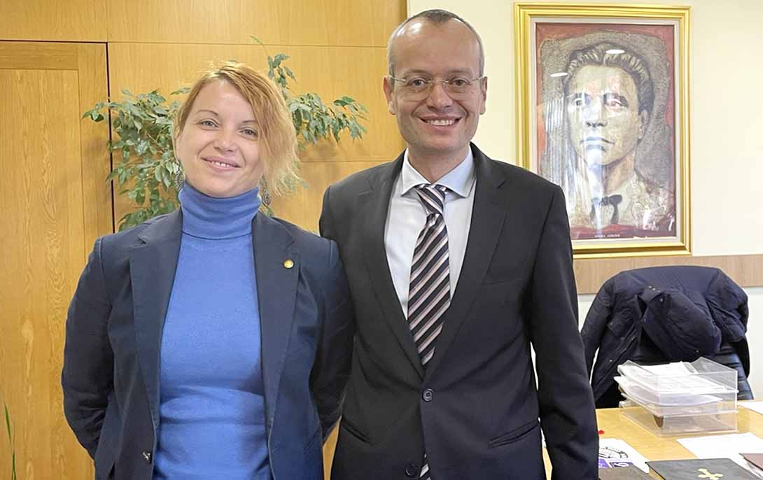 Кметът на община Благоевград се срещна със София Бабанова – създател и главен технолог на американската компания за пречистване на отпадъчни води Акуасайкл, Сан Диего