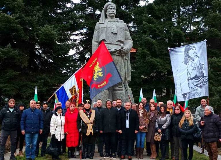 Ангел Джамбазки - Отбелязахме 146 години от освобождението на Кюстендил пред паметника на Ильо Войвода